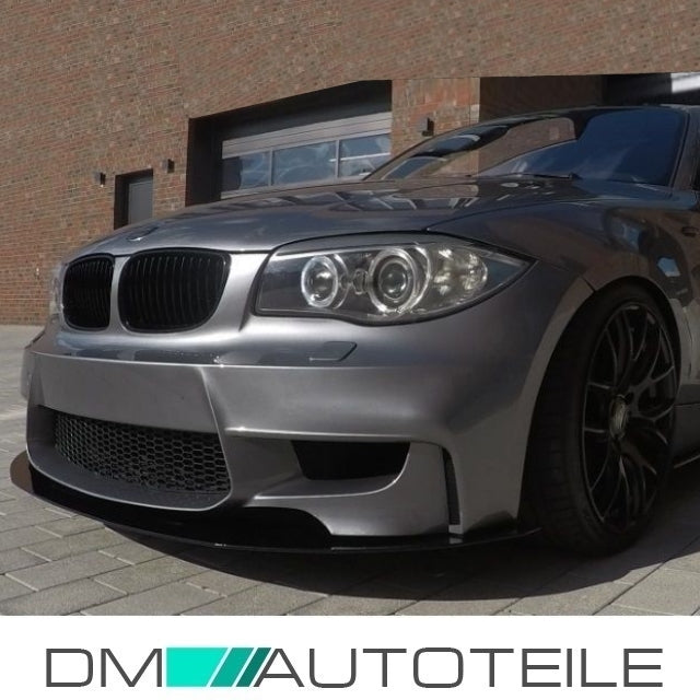 Sport Front Stoßstange vorne ohne PDC +Luftführung passt für BMW E81 E82 E87 M EVO + ABE*