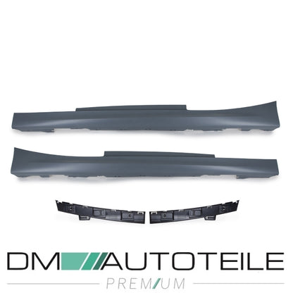 Sport Seitenschweller Set grundiert passt für BMW 1er F21 2er F22 F23 auch M-Paket