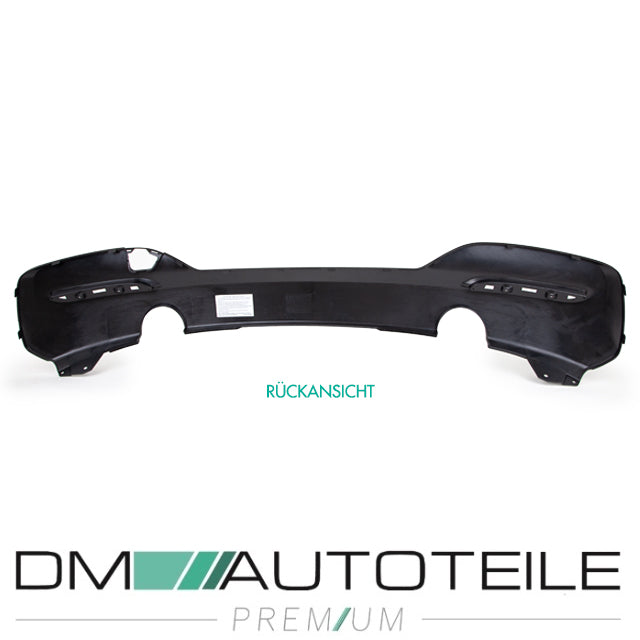 Sport Paket Diffusor Duplex passt für BMW 1er F20 F21 135i M-Paket LCI ab 2015