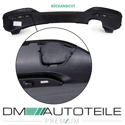 Sport Paket Diffusor 2-Rohr links passt für BMW 1er F20 F21 M-Paket LCI ab 2015