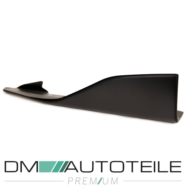 Seitenspoiler Flaps Ansätze rechts und links schwarz matt für die Schweller passend for BMW 2er F87 und alle Modelle mit M...