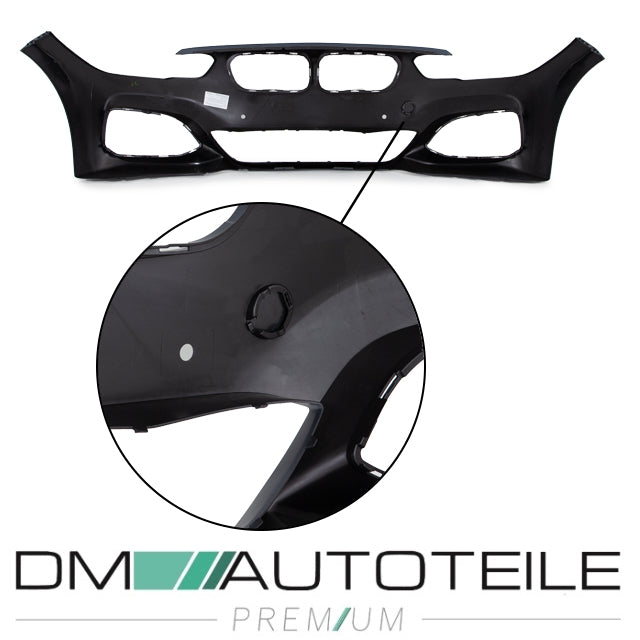 Sport Komplett Paket Stoßstange + PDC passt für BMW 1er F20 5-Türer 135 LCI ab 2015 M-Paket