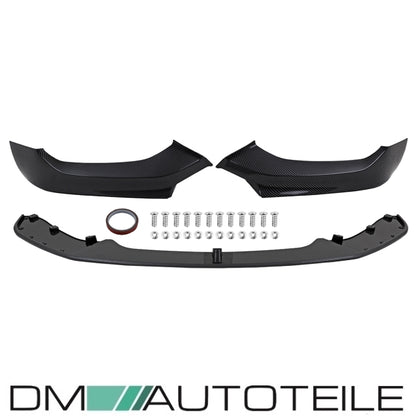 Sport Performance Frontspoiler carbon glanz passt für BMW 1er F20 F21 LCI mit M-Paket ab 2015