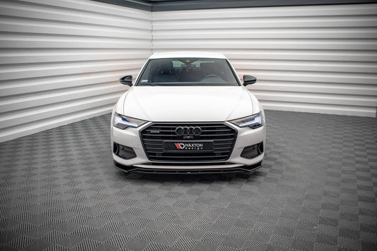 Front Ansatz V.3 für Audi A6 C8 Carbon Look