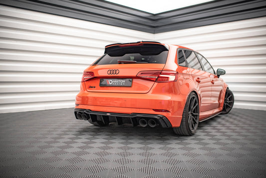 Diffusor Heck Ansatz V.2 für Audi RS3 8V Facelift