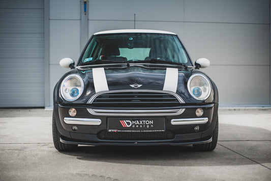Front Ansatz für Mini Cooper / One R50  schwarz Hochglanz