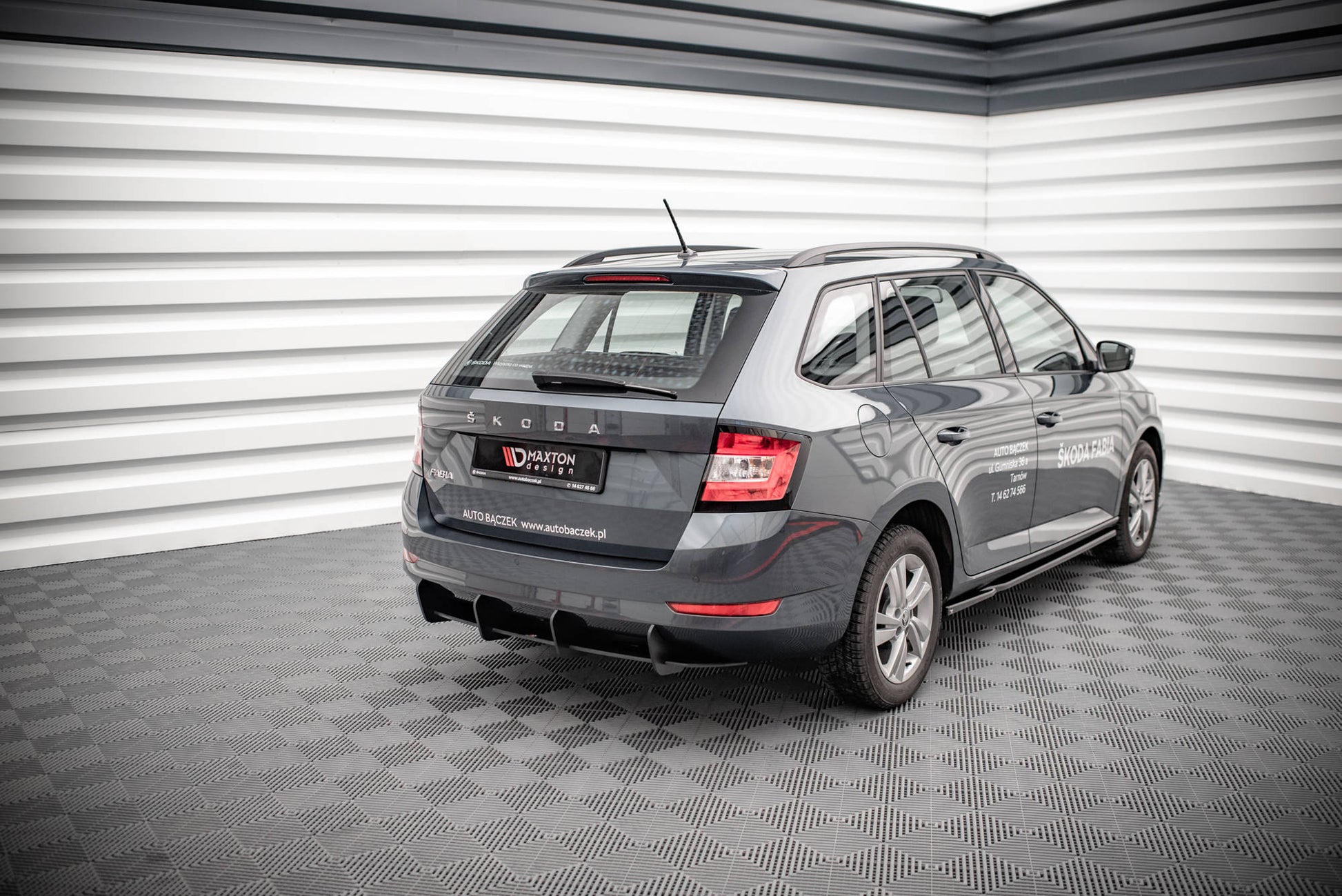 Street Pro Heckschürze für Skoda Fabia Combi Mk3 Facelift