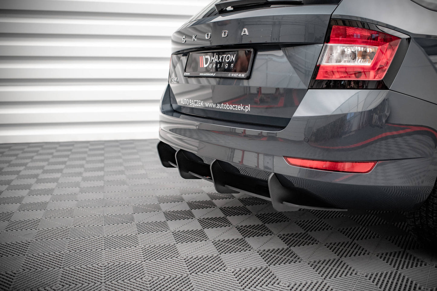 Street Pro Heckschürze für Skoda Fabia Combi Mk3 Facelift