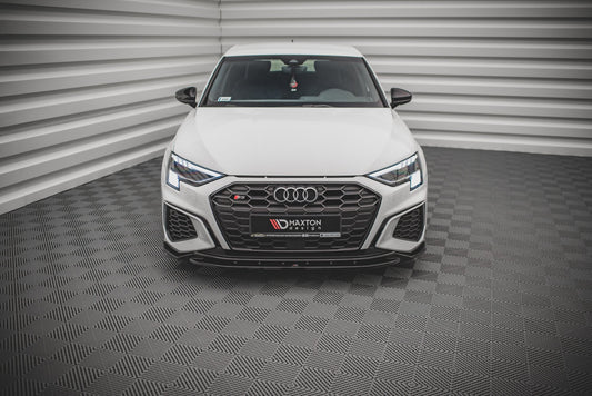 Front Ansatz V.2 für Audi S3 / A3 S-Line 8Y Carbon Look