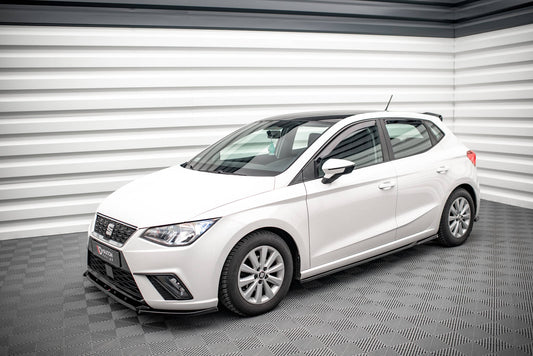 Seitenschweller Ansatz für V.2 für Seat Ibiza FR/ Standard Mk5 schwarz matt