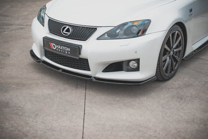 Front Ansatz V.1 für Lexus IS F Mk2 schwarz matt