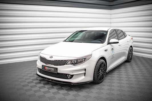 Front Ansatz V.2 für Kia Optima Mk4 Carbon Look