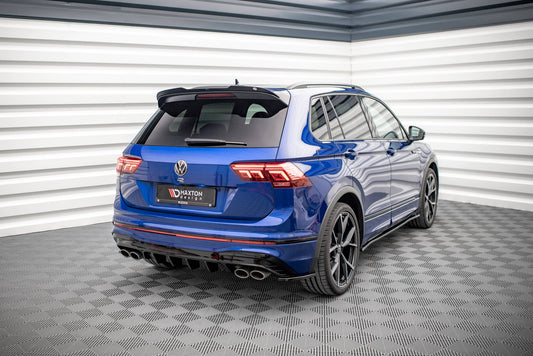 Spoiler CAP für Volkswagen Tiguan R / R-Line Mk2 Facelift schwarz matt