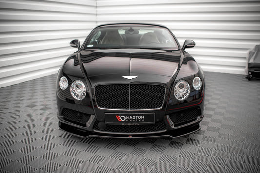Front Ansatz V.1 für Bentley Continental GT V8 S Mk2 schwarz matt