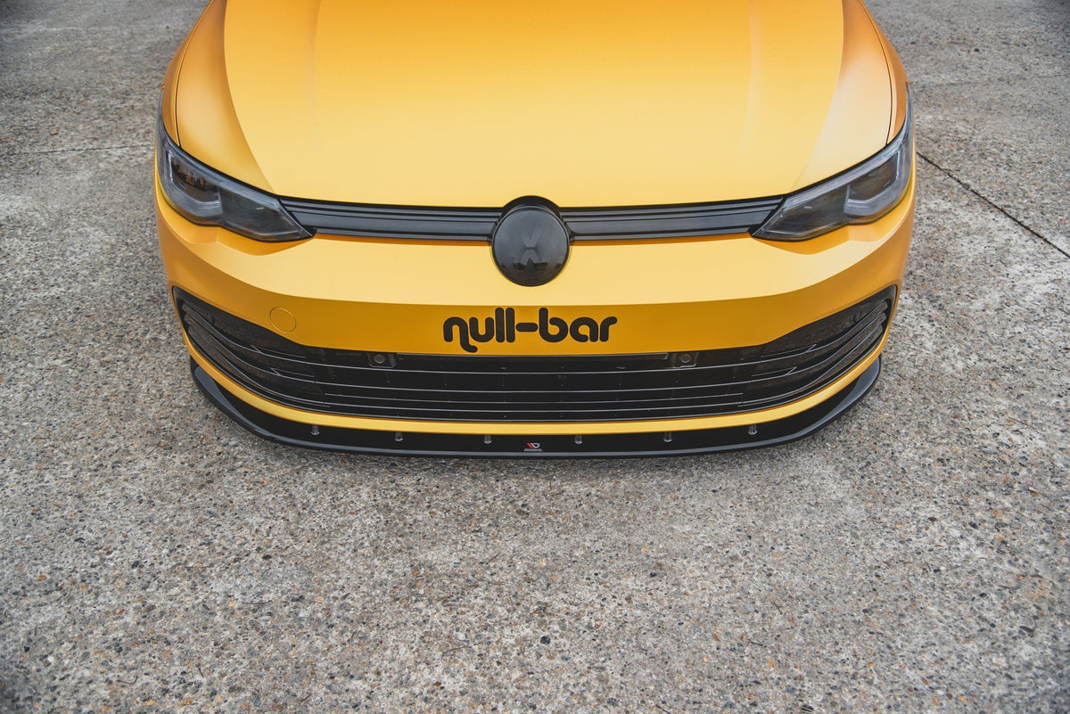 Front Ansatz V.1 für VW Golf 8  schwarz matt