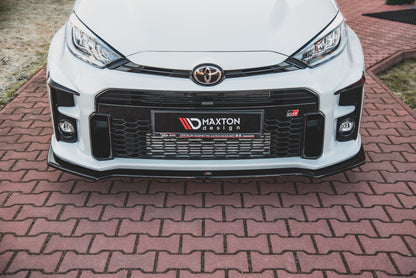 Front Ansatz V.1 für Toyota GR Yaris Mk4 schwarz matt