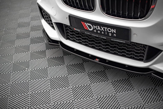 Front Ansatz V.1 für BMW X1 M-Paket F48 Carbon Look