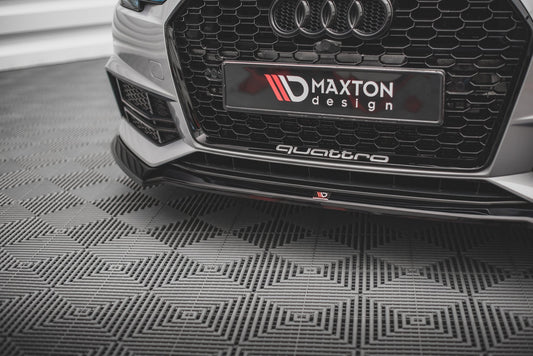 Front Ansatz V.4 für Audi S4 / A4 S-Line B9 Carbon Look