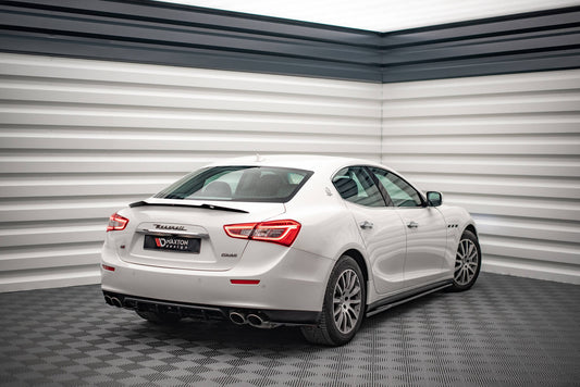 Seitenschweller Ansatz für Maserati Ghibli Mk3 Carbon Look