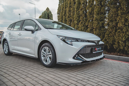 Front Ansatz V.1 für Toyota Corolla XII Touring Sports/ Hatchback schwarz matt