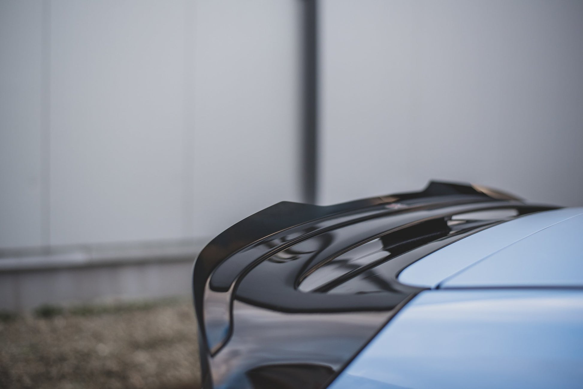 Spoiler CAP V.2 für Hyundai I30 N Mk3 / Mk3 FL Hatchback schwarz matt