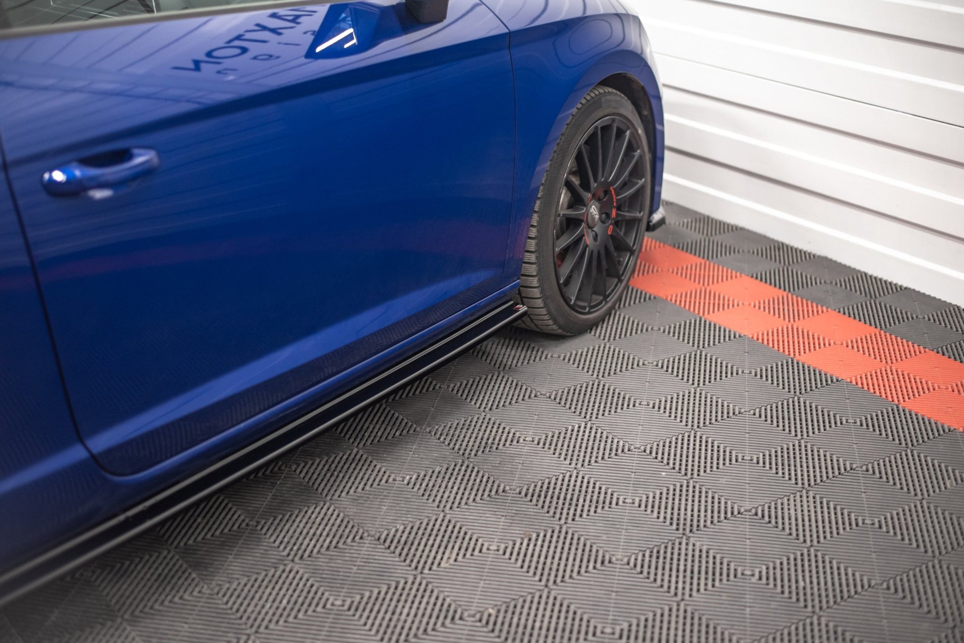 Seitenschweller Ansatz für Seat Leon Cupra / FR SC Mk3 / Mk3 FL Carbon Look