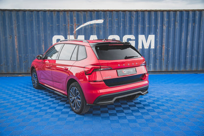 Spoiler CAP für Skoda Kamiq Carbon Look