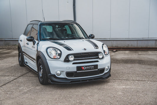Front Ansatz für Mini Countryman Mk1 JCW  schwarz matt