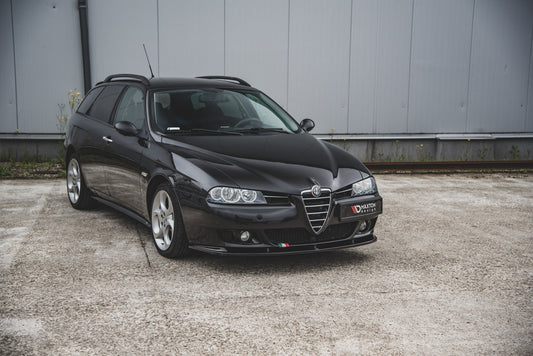 Front Ansatz für Alfa Romeo 156 Facelift schwarz matt