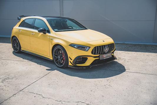 Front Ansatz V.1 für Mercedes-AMG A 45 S W177 schwarz matt