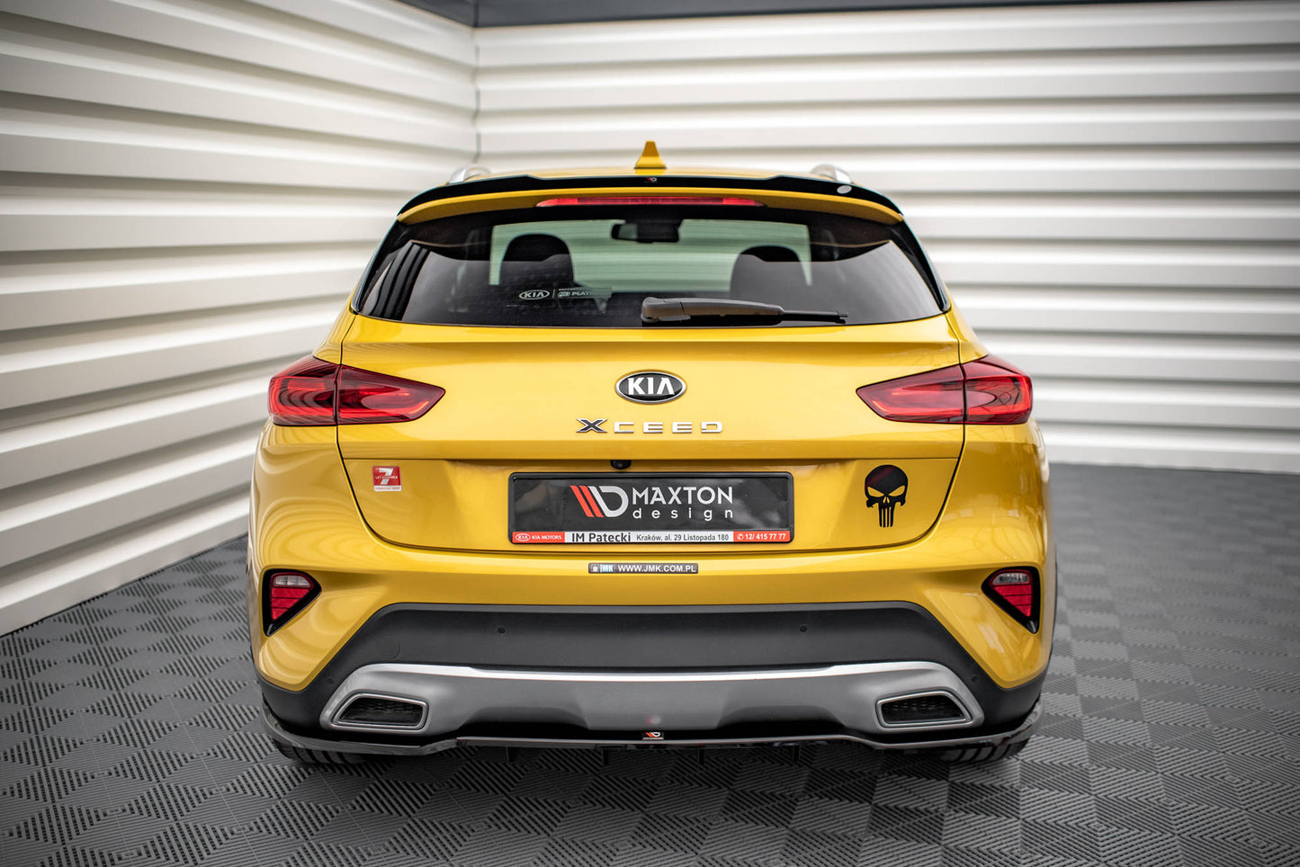 Spoiler CAP für Kia XCeed Mk1 Carbon Look