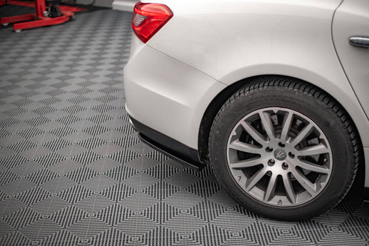 Heck Ansatz Flaps Diffusor für Maserati Ghibli Mk3 Carbon Look