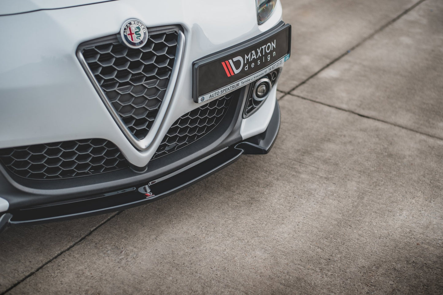 Front Ansatz V.3 für Alfa Romeo Giulietta  Carbon Look