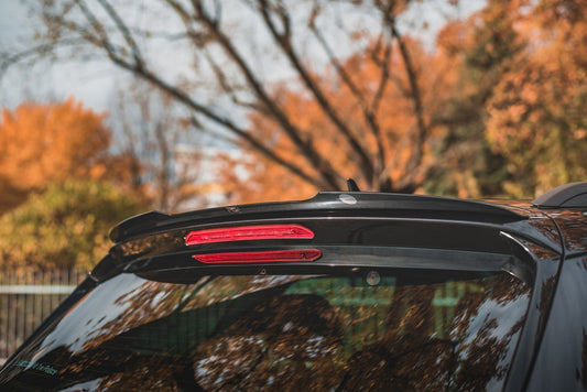 Spoiler CAP für Skoda Karoq Sportline schwarz matt
