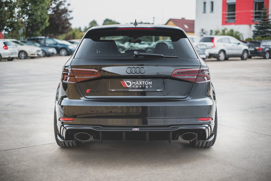 Diffusor Heck Ansatz V.2 für Audi RS3 8V Sportback Facelift