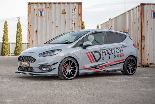 Seitenschweller Ansatz für V.3 für Ford Fiesta Mk8 ST / ST-Line schwarz matt