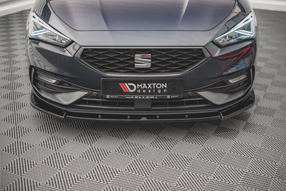 Front Ansatz V.1 für Seat Leon FR Mk4 schwarz matt
