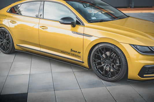 Robuste Racing Seitenschweller Ansatz für für Volkswagen Arteon R-Line