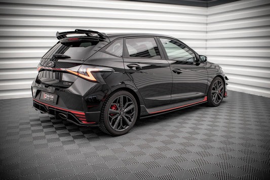Seitenschweller Ansatz für Hyundai I20 N Mk3 Carbon Look