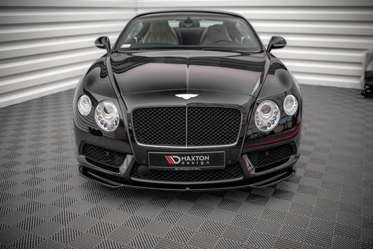 Front Ansatz V.2 für Bentley Continental GT V8 S Mk2 schwarz Hochglanz
