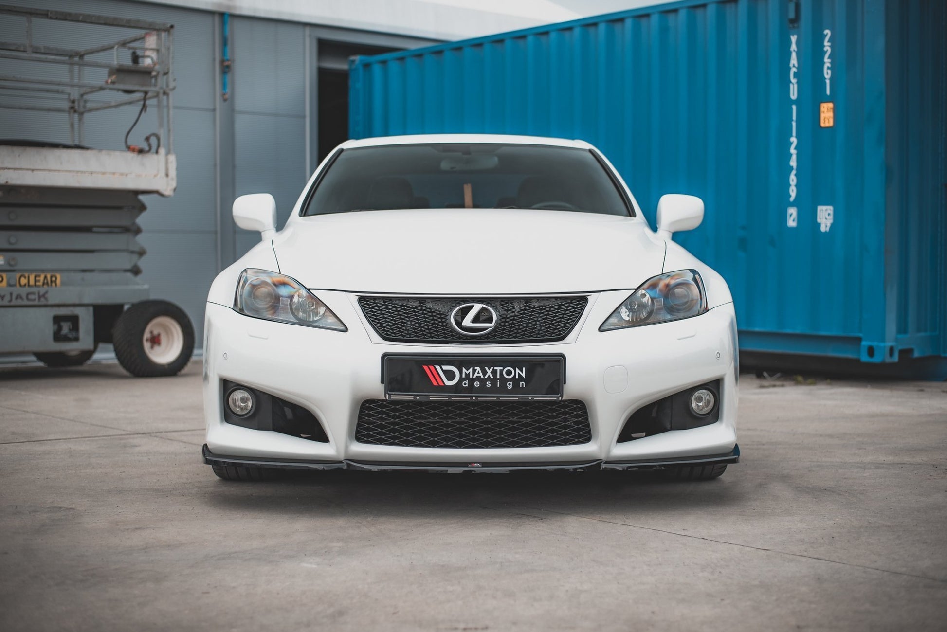 Front Ansatz V.2 für Lexus IS F Mk2 Carbon Look