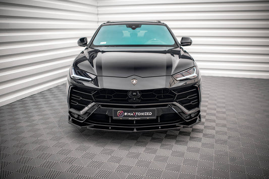 Front Ansatz V.2 für Lamborghini Urus Mk1 schwarz Hochglanz