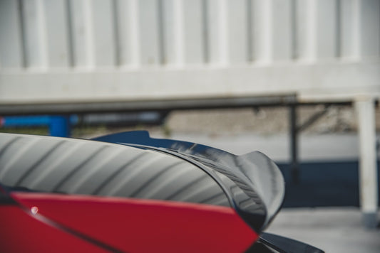 Spoiler CAP für Mercedes-Benz CLA Shooting Brake AMG-Line (X118) schwarz matt