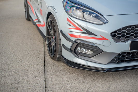 Front Ansatz V.4 für Ford Fiesta Mk8 ST / ST-Line Carbon Look
