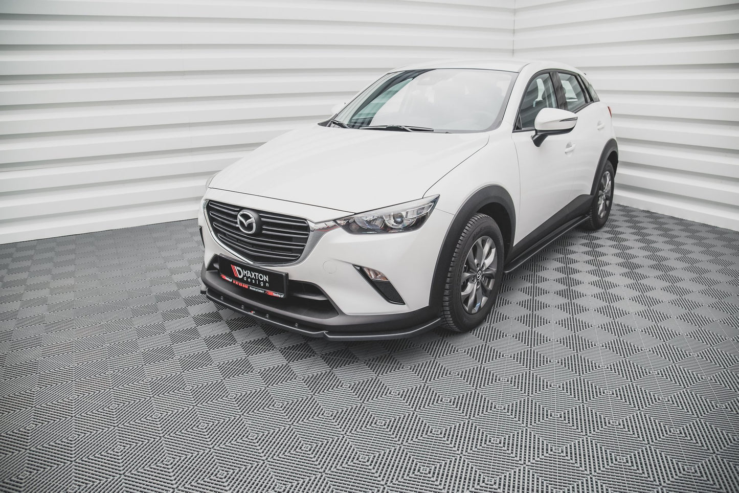 Front Ansatz V.2 für Mazda CX-3 Carbon Look