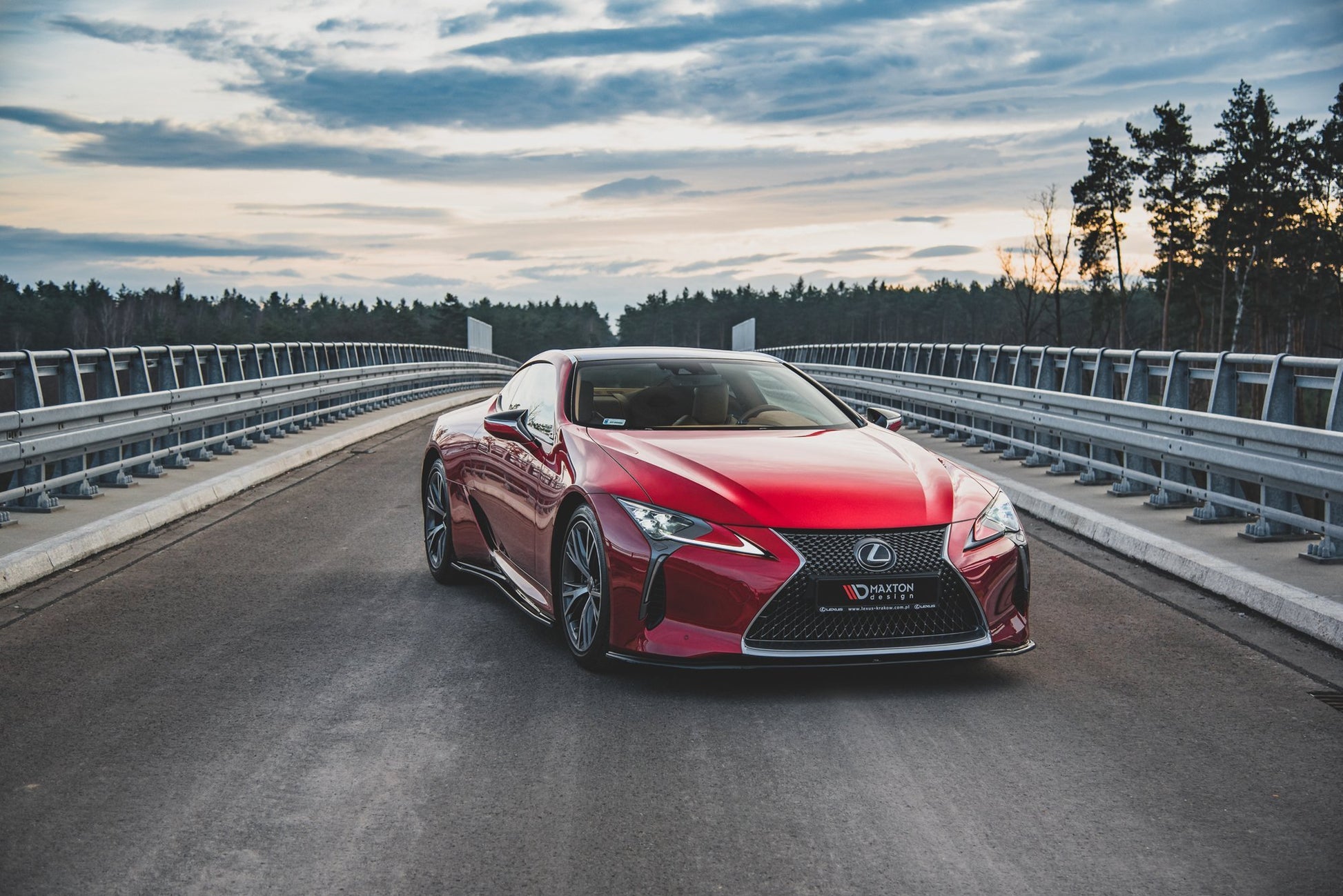 Front Ansatz V.2 für Lexus LC 500 Carbon Look