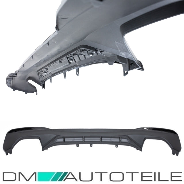 Diffusor Heckdiffusor Sport-Performance passend für BMW 5er G30 G31 mit M-Paket