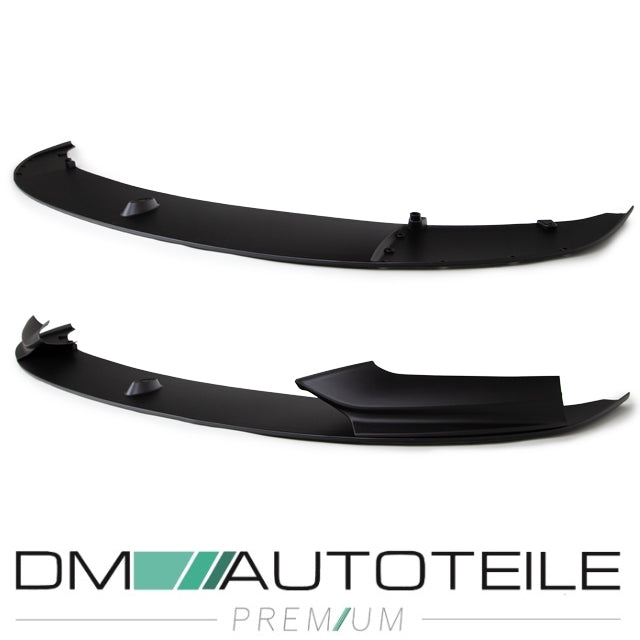Frontspoiler Lippe 3-teilig Sport-Performance Matt schwarz passt für BMW 5er F10 F11 M-Paket