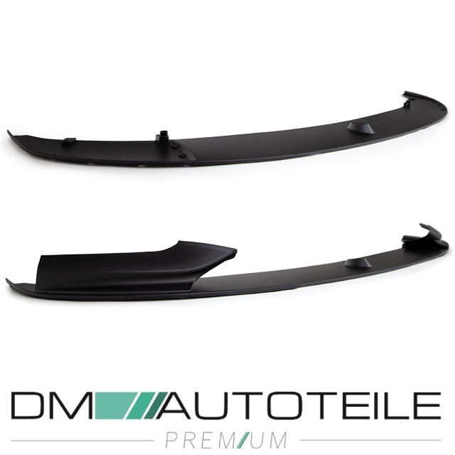 Frontspoiler Lippe 3-teilig Sport-Performance Matt schwarz passt für BMW 5er F10 F11 M-Paket