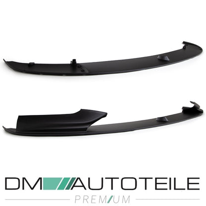 Frontspoiler Lippe 3-teilig Sport-Performance Matt schwarz passt für BMW 5er F10 F11 M-Paket